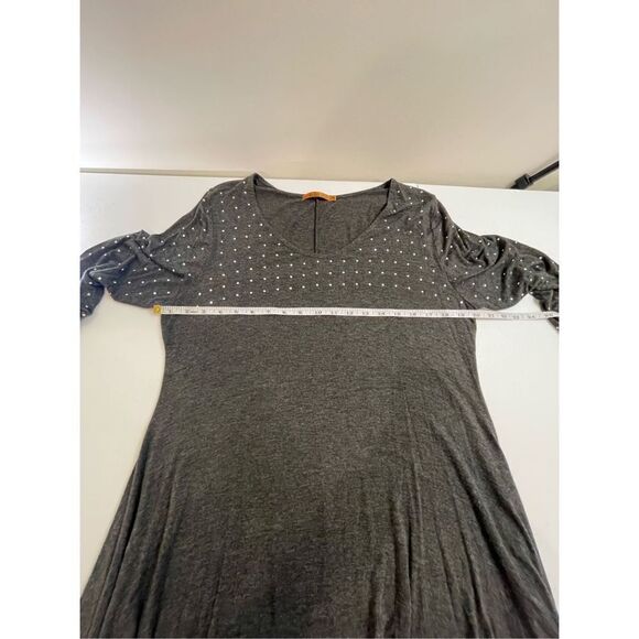 Belldini XL grey swing tank with sequins - Picture 3 of 6